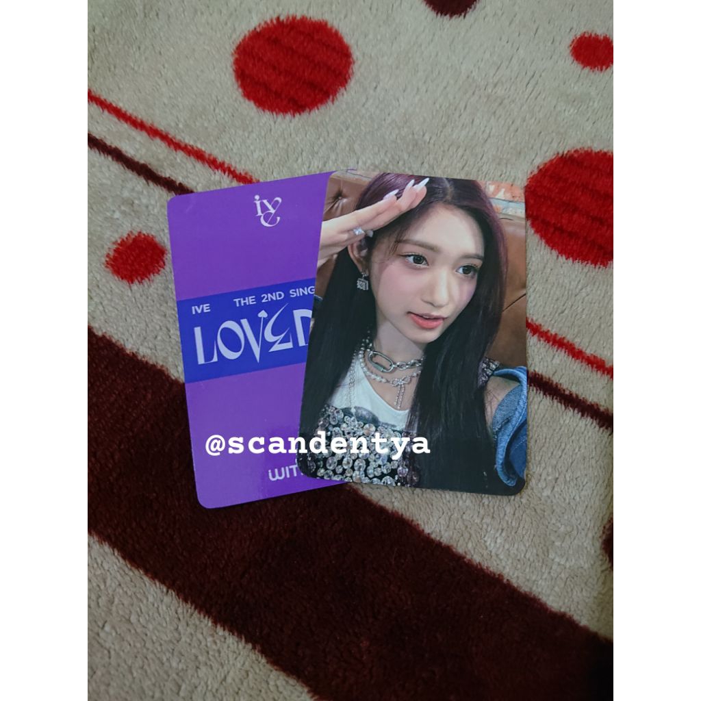 [READ DESCRIPTION] photocard Leeseo IVE BR Beatroad LODI Love Dive