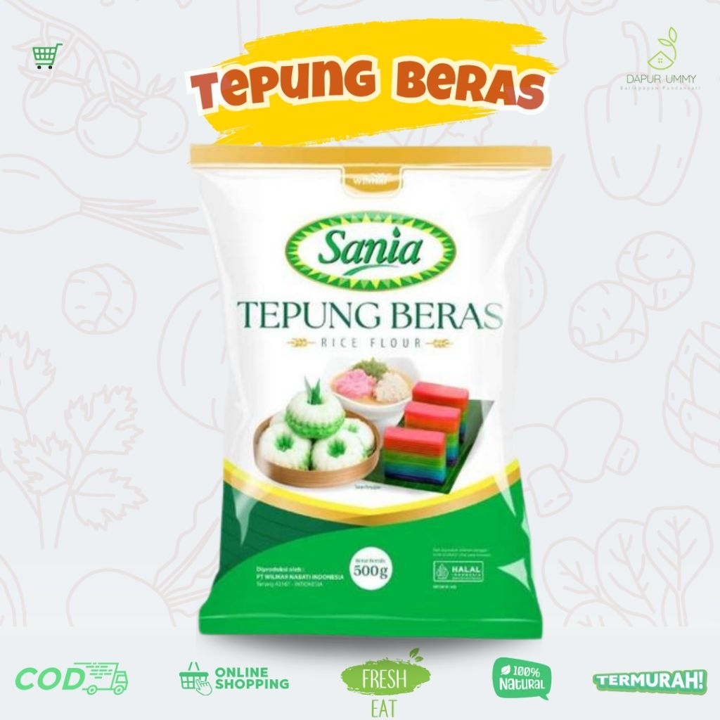 

SANIA • Tepung Beras Sania 500g