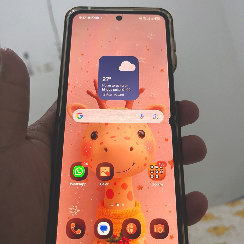 samsung galaxy z flip 5 second minus