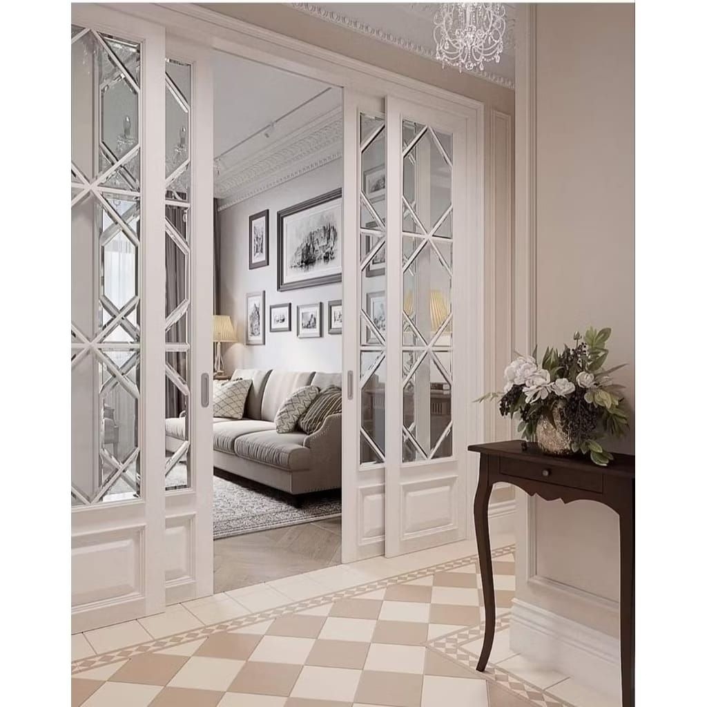 PINTU FRANCH SWING - Pintu Utama Motif Aluminium