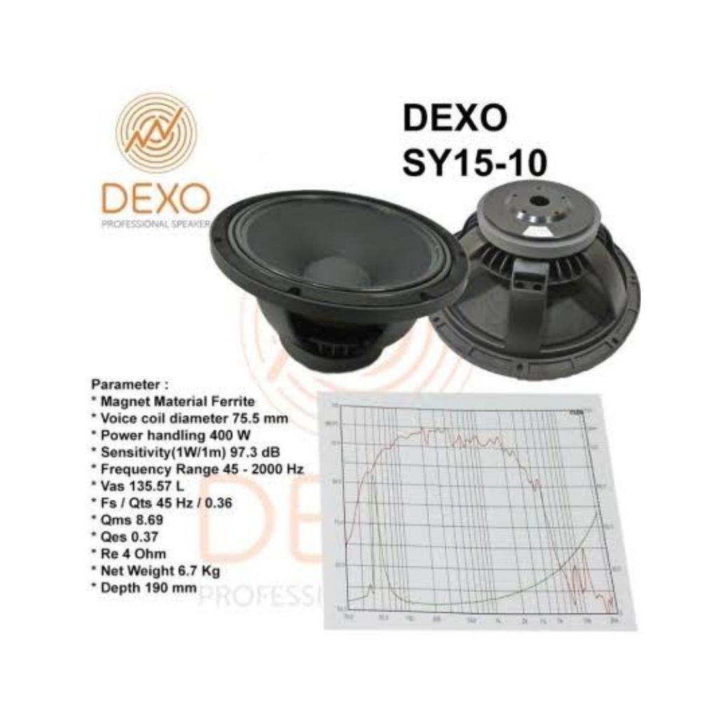 SPEAKER SY15-10 DEXO original