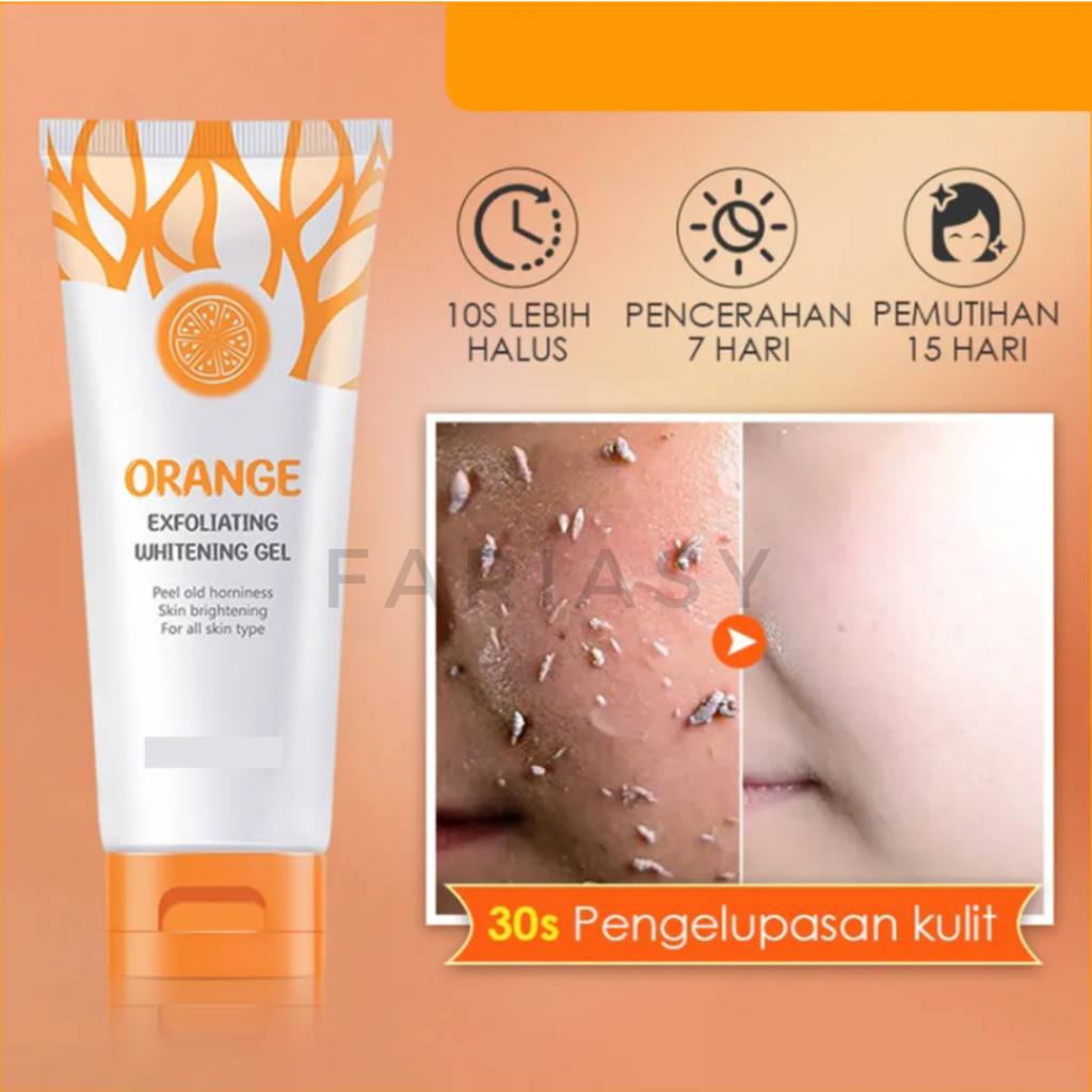 Exfoliating Whitening Gel  / Pemutih Wajah Badan