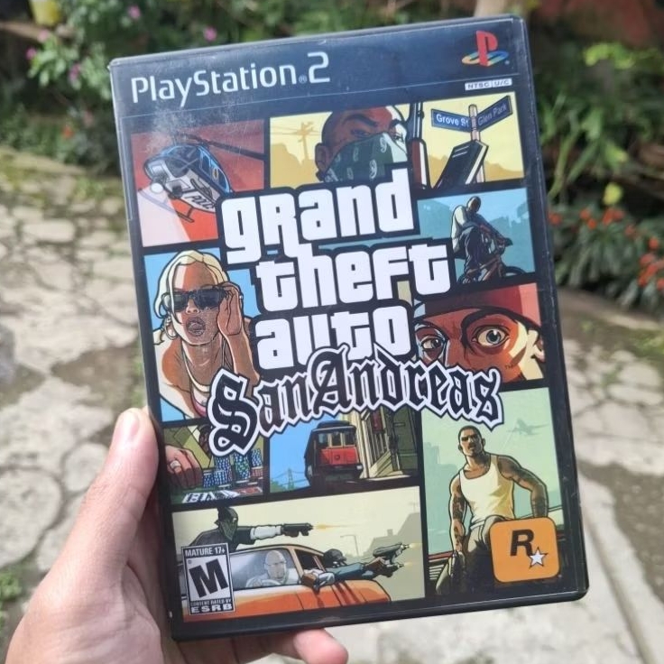 [Kaset PS2] GTA: San Andreas | High Quality