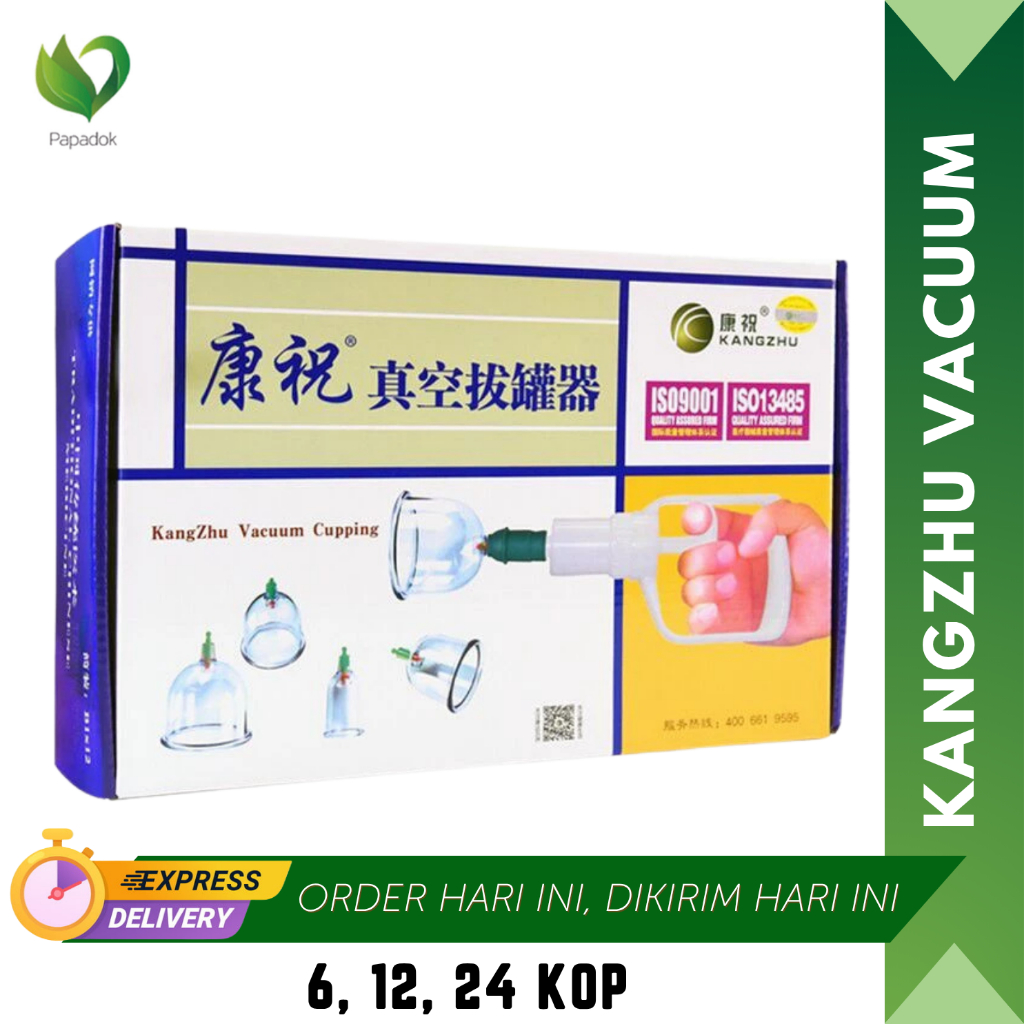Alat Bekam Kangzhu 24 Kop Paket  Bekam Komplit Lengkap