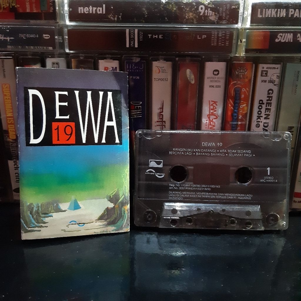 Kaset Pita Dewa Dewa19 Dewa 19 Album Pertama Kangen