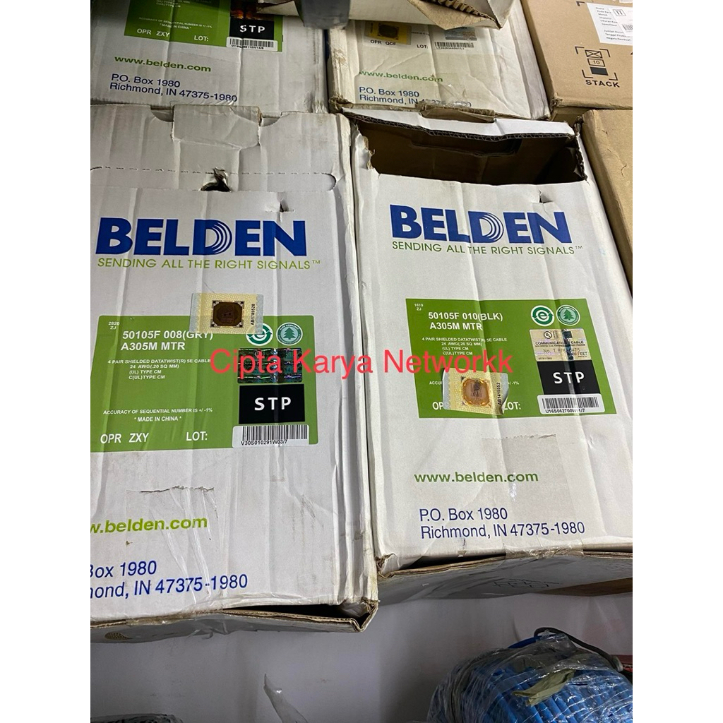 Kabel STP Belden 50105F Outdoor 305m / Belden STP Cat5e 50105F Belden Ftp Cat5e Outdoor