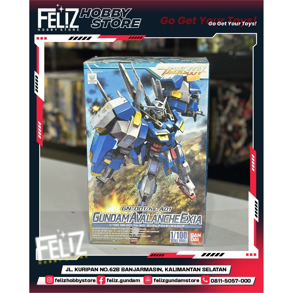 ( BANDAI ) NG 1/100 GUNDAM OO GUNDAM AVALANCHE EXIA