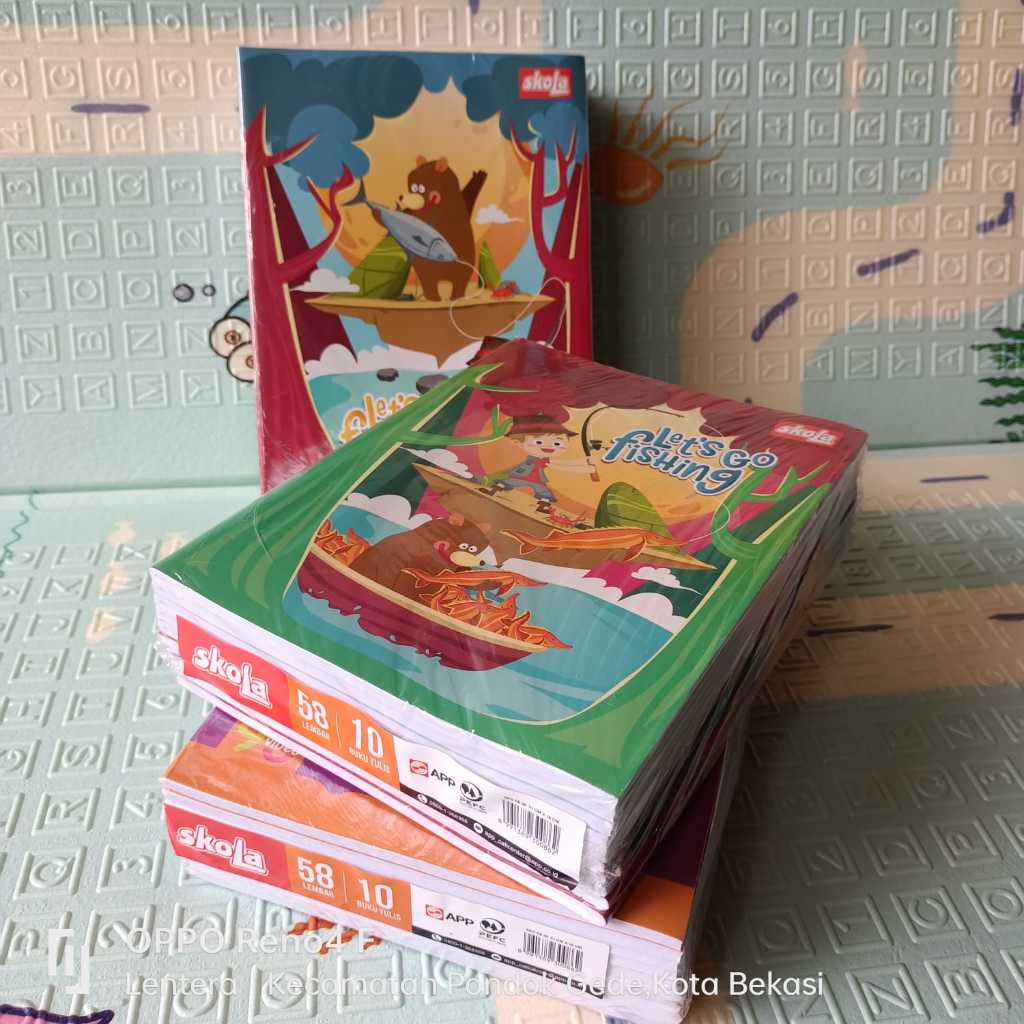 

BH01 Buku tulis SIDU / NEWSTAR / SKOLA / DODO ISI 58 LEMBAR / 10 bUKU