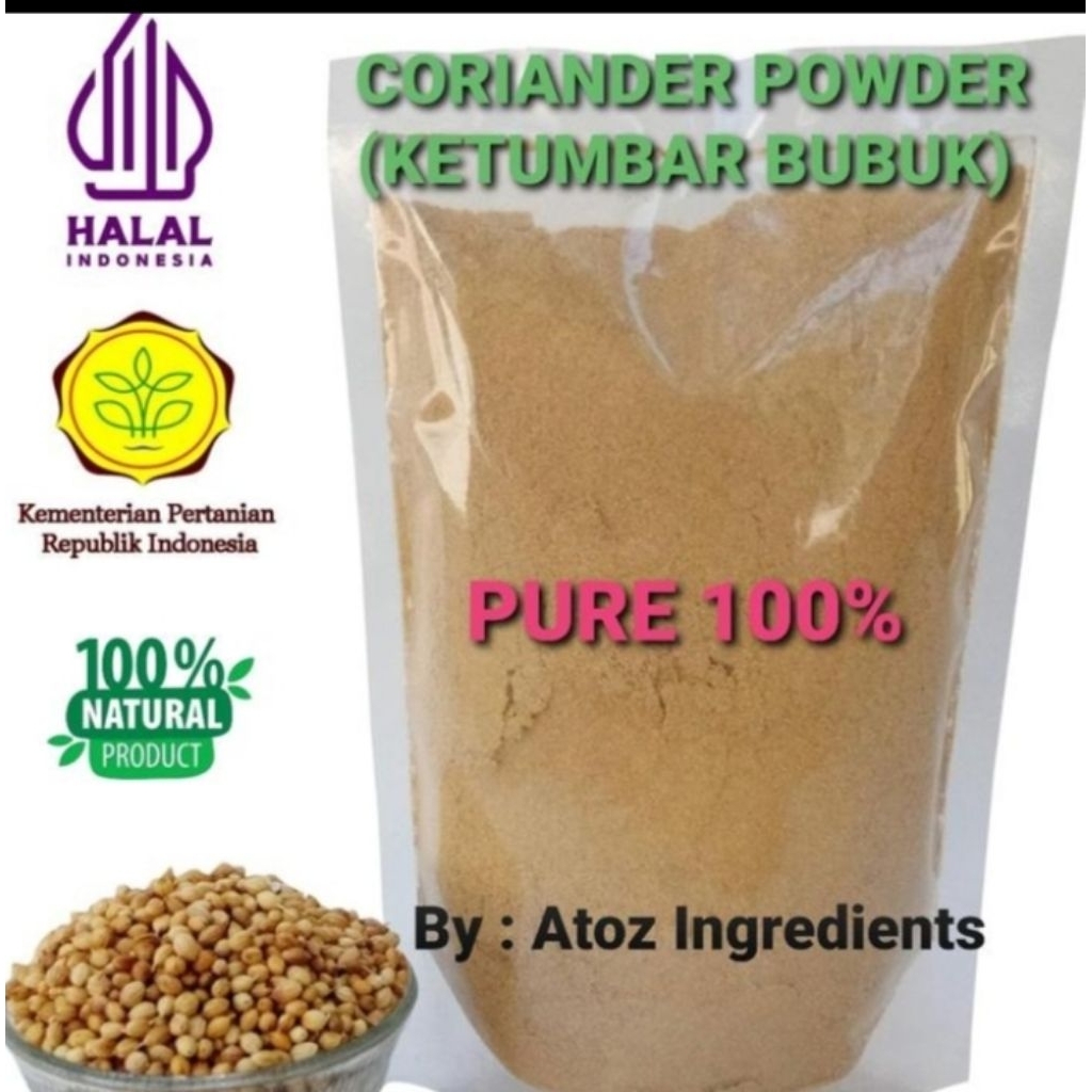 

Coriander Ground 250gram / Ketumbar Bubuk 250gram