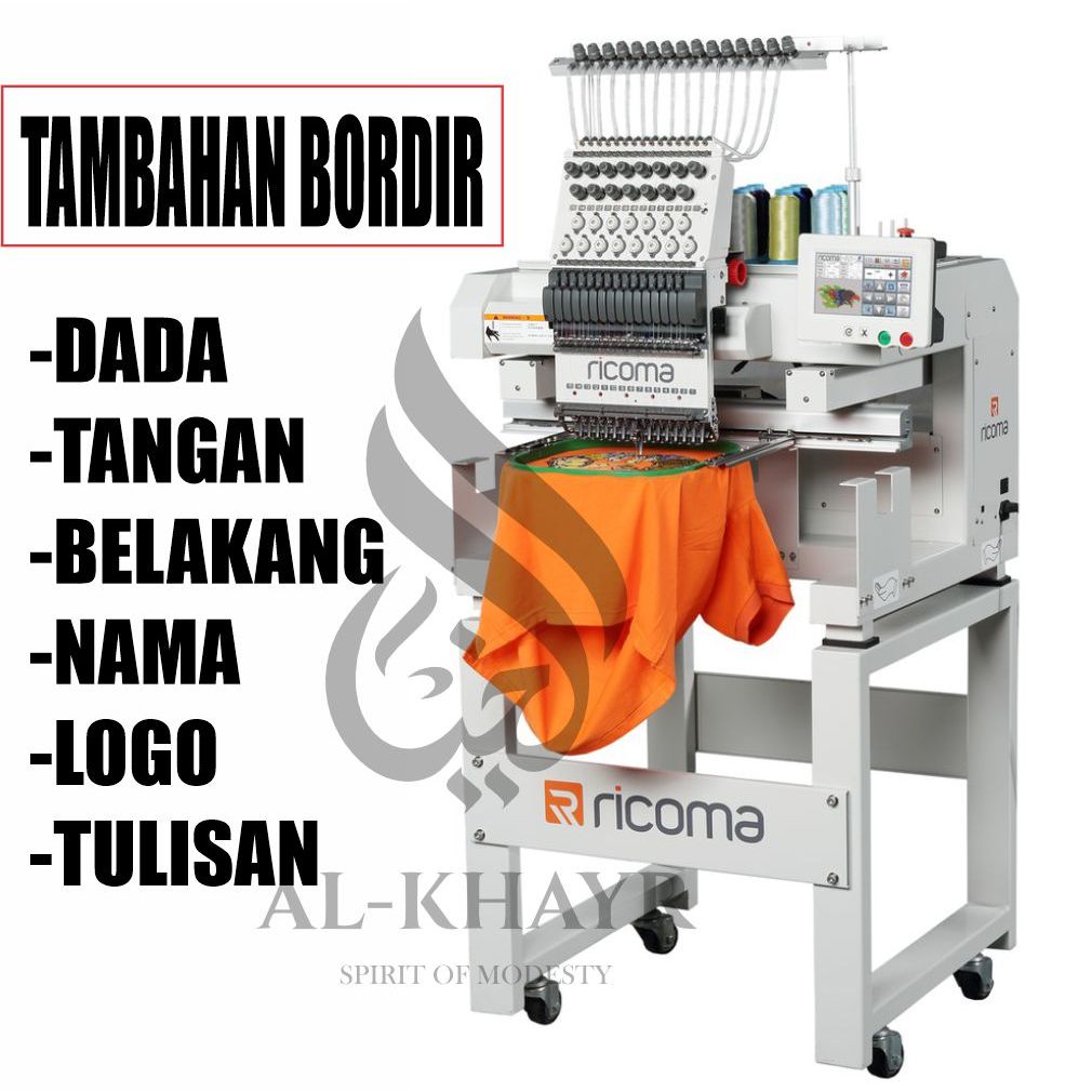 Custom Bordir Logo, Nama , Tulisan , Bisa Pakai Perekat / Velcro , Custom Bordir 3D / Timbul
