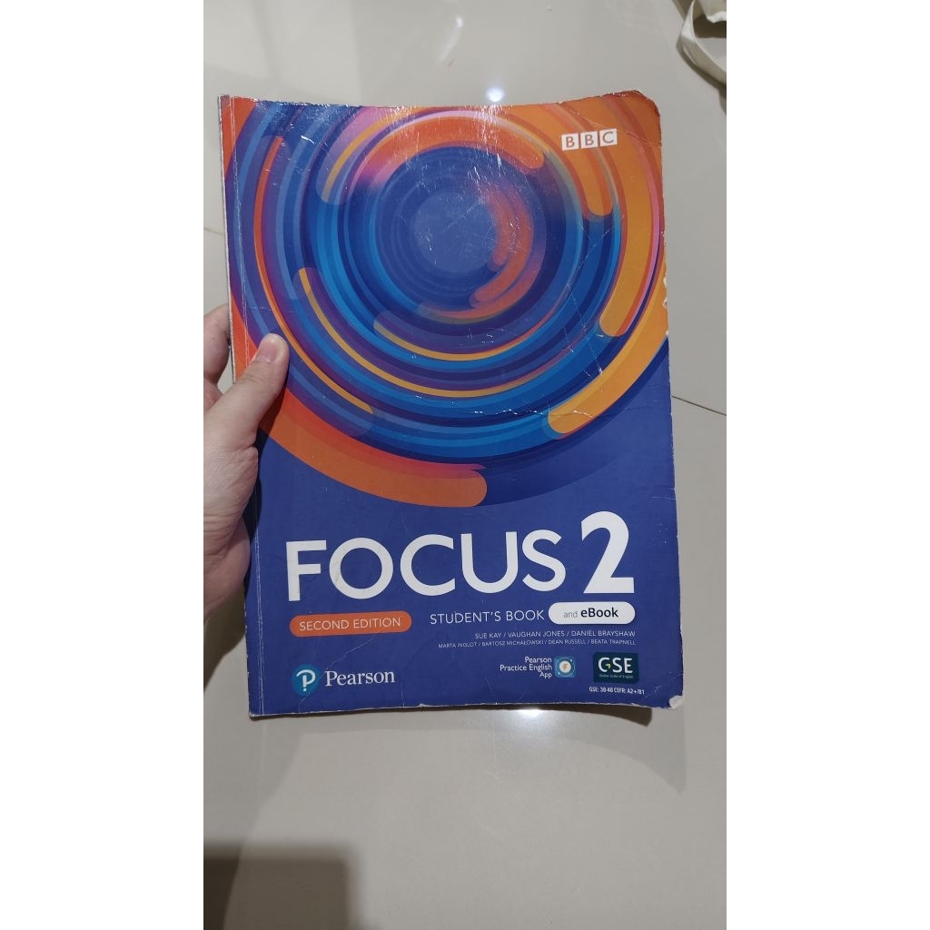 Focus 2 second edition Pearson bekas