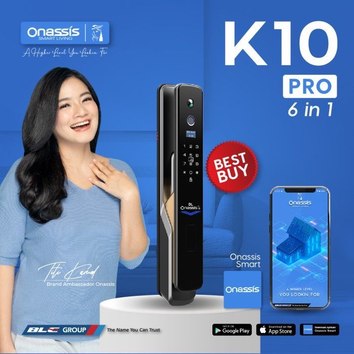 Onassis Smart Lock K10 Pro - Camera Built In