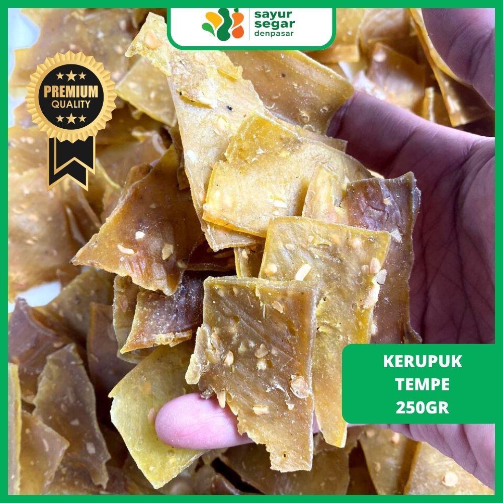 

Kerupuk Tempe 250gr - Sayur Segar Denpasar
