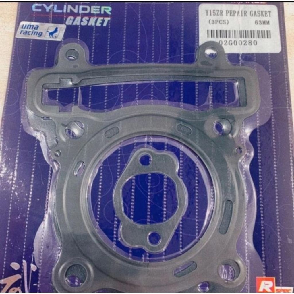 uma racing - gasket paking blok 63mm Motor mx king .. mx new .. vixion r new