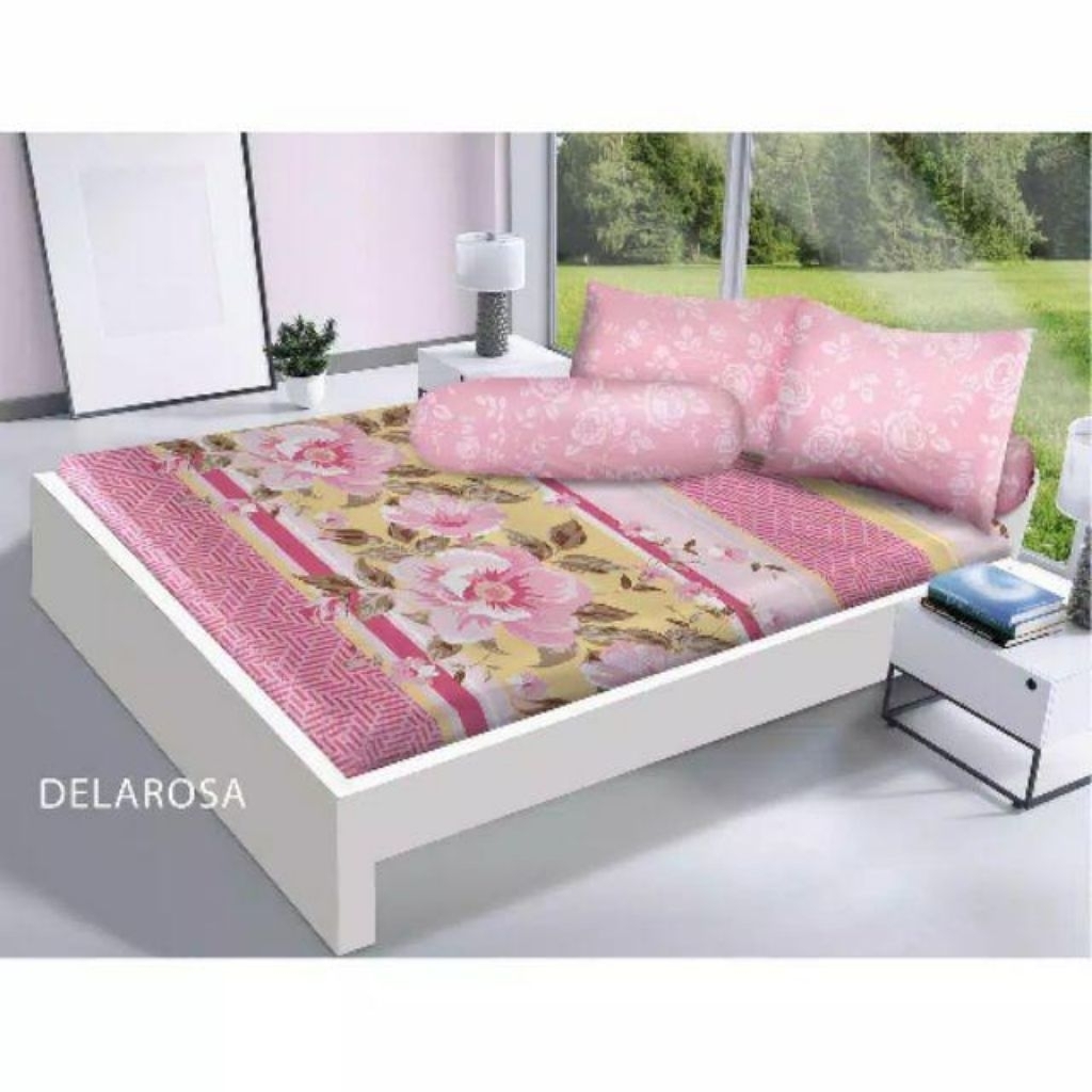 SPREI HAWAII BY MY LOVE UKURAN 180x200cm TINGGI 20cm / KING SIZE / NO 1
