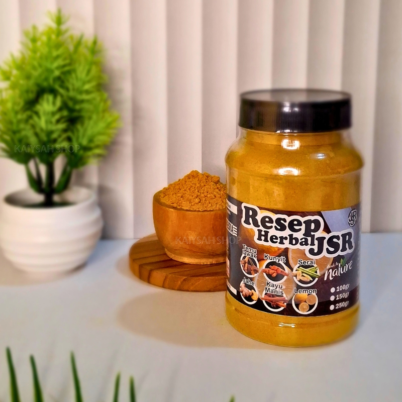 

Bubuk Herbal JSR Original by dr Zaidul Akbar - Rempah Pilihan Kunyit, Jahe, Serai, Kayu Manis, Lemon