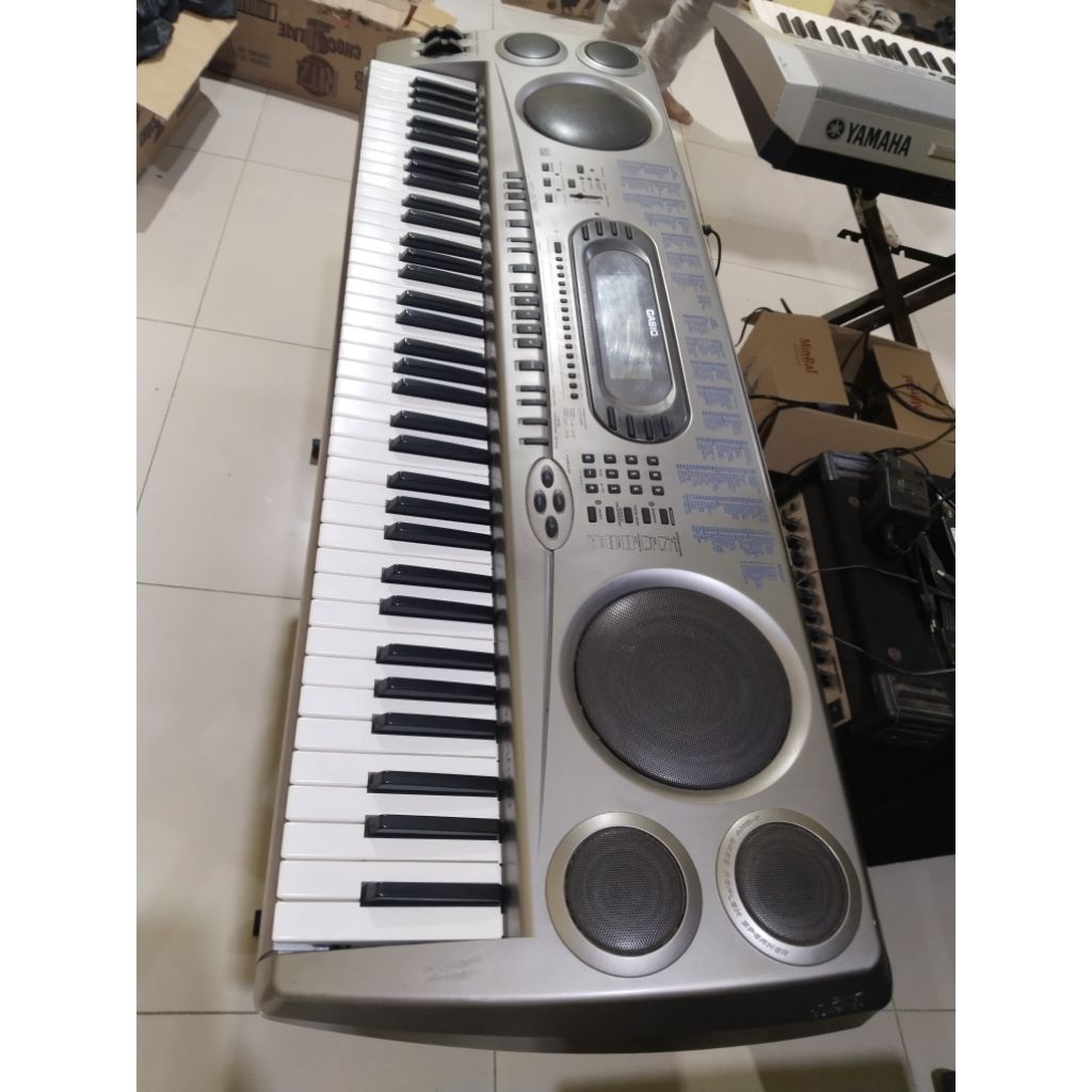 Keyboard Casio WK-1800 Sudah Emulator Flashdisk+ packing kayu