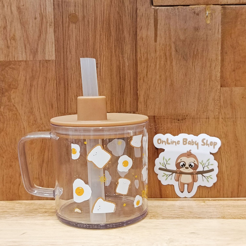 Little Dimple Multipurpose Milk Cup - Straw Cup - Training Cup - Gelas Minum Anak