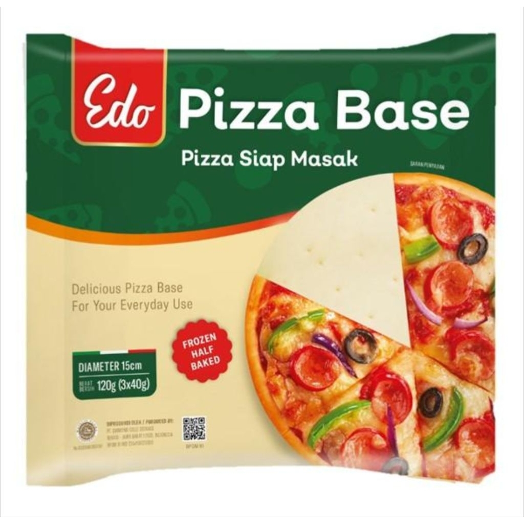 

Edo Pizza Base, Pizza Siap Masak