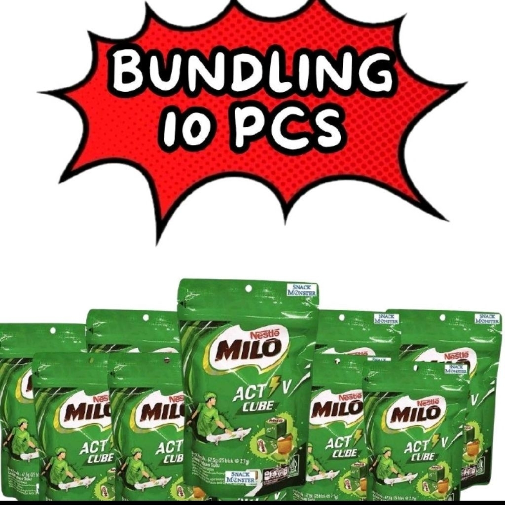 

Bundling Milo 10 pcs