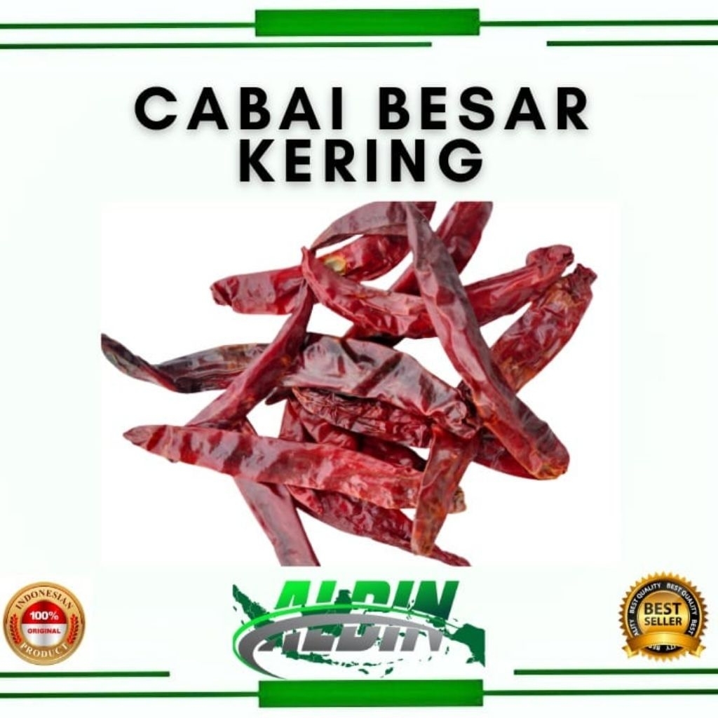 

Cabai Kering Tanjung Besar 1kg | Cabai Tanjung | Cabai Murah | Cabai Kering