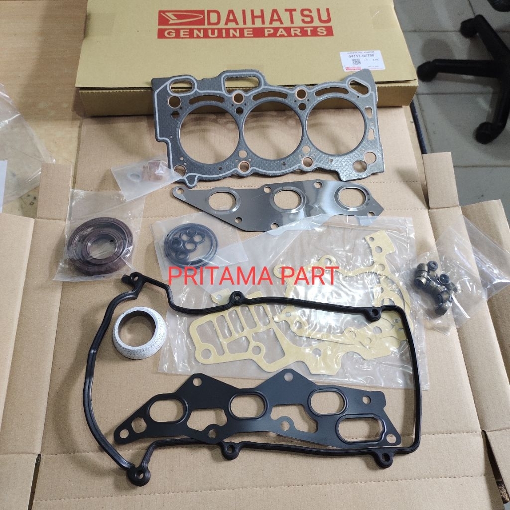 PAKING FULL SET XENIA 1.0 1000CC VVTI PACKING GASKET SET XENIA 1000 CC VVTI KOP HEAD FULL SET XENIA 