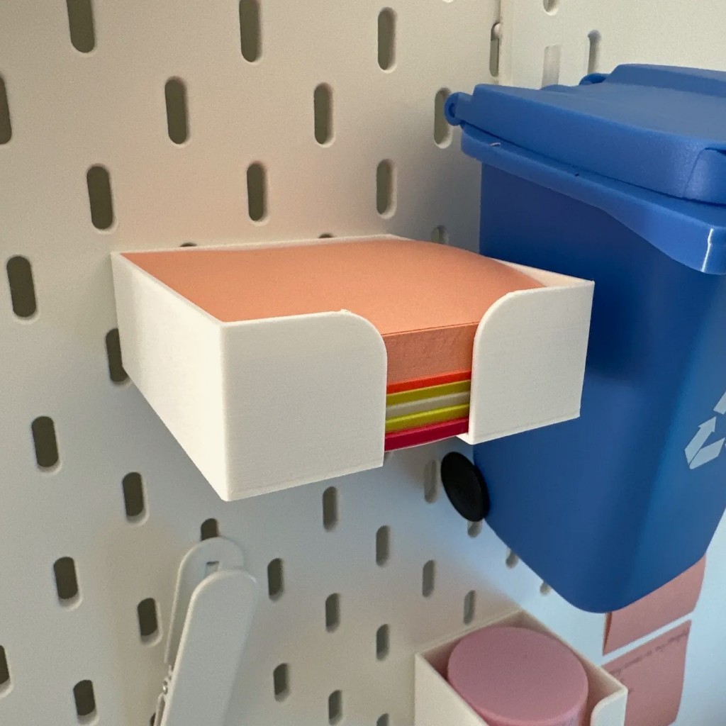 

Sticky Notes Holder – Aksesoris Pegboard IKEA Skadis