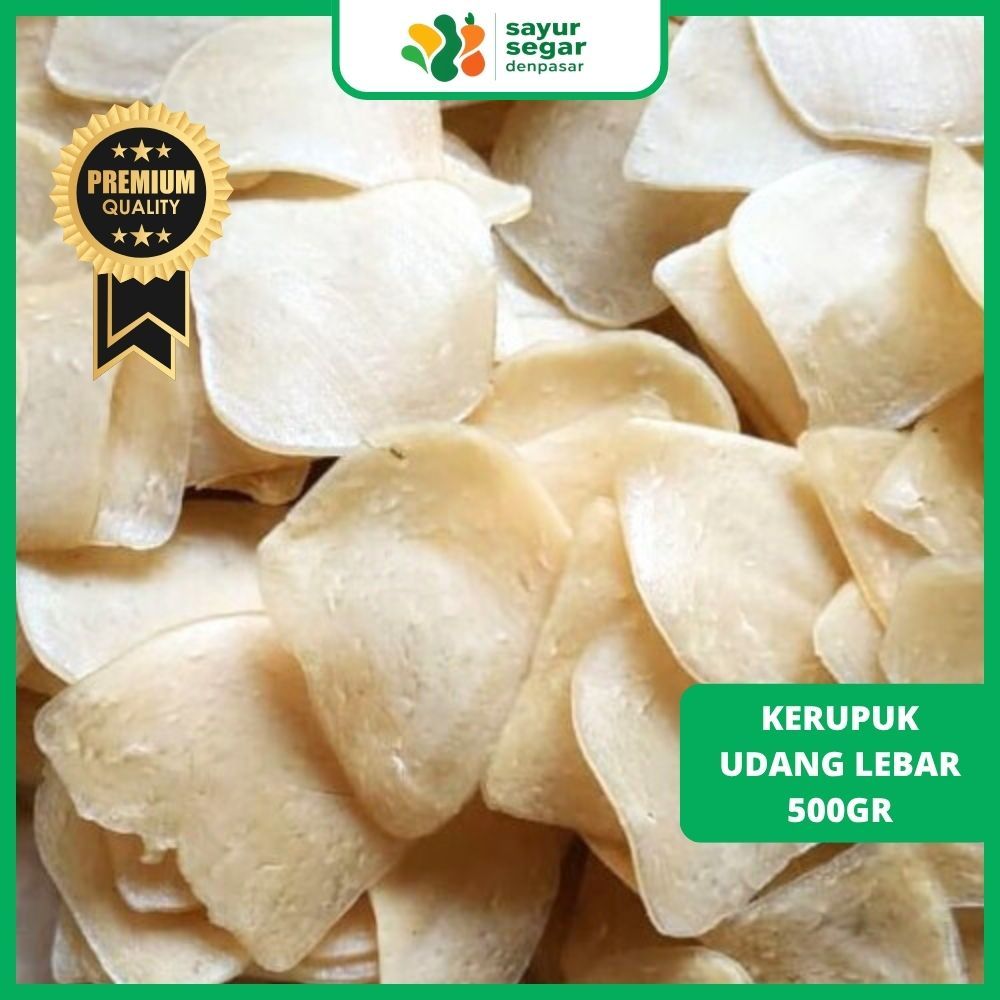 

Kerupuk Udang Lebar 500gr - Sayur Segar Denpasar