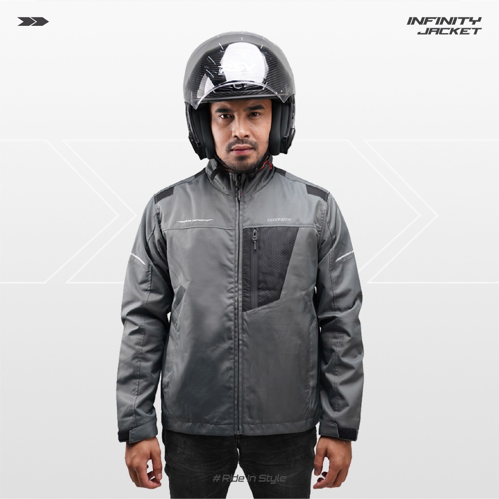 Inifinity Jacket - Jaket Motor Pria - Rapid Jacket