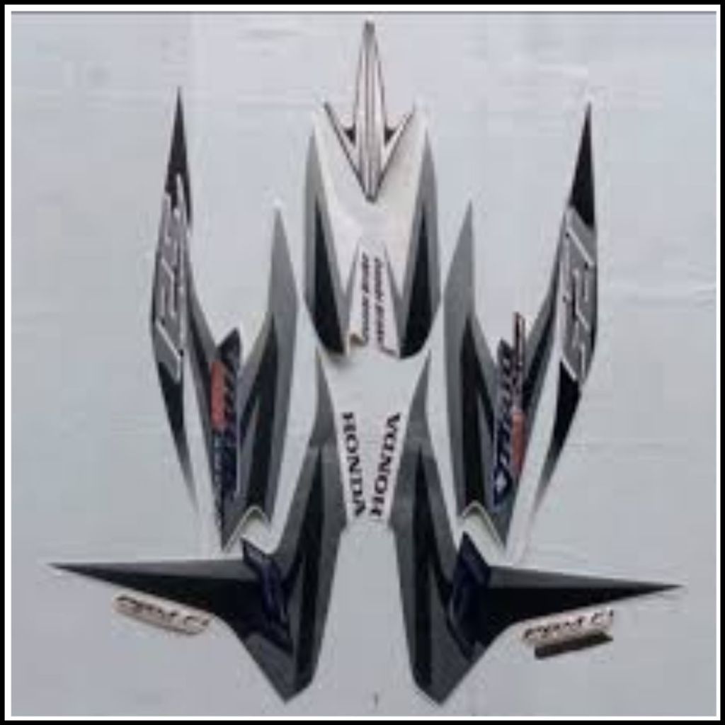 Stiker Striping Standart Motor Honda Vario 125 CBS Hitam 2013 Lis Les Body Vario 125 CBS 2013 Motor