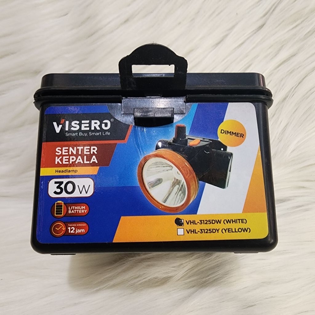 Senter Kepala Visero Tombol Dimmer (Volume) 30W VHL-3125DW & VHL-3125DY