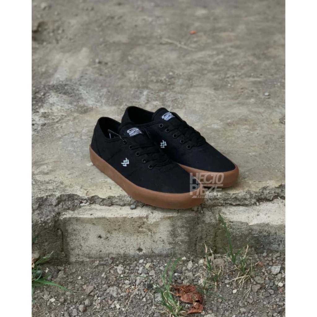 Geoff Max - Ethan Black Gum | Sepatu Sneakers