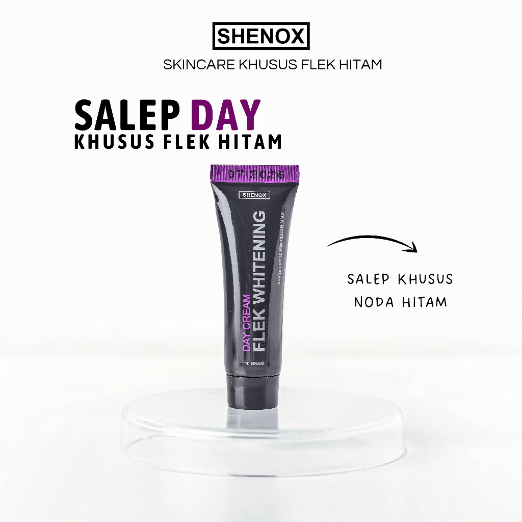 Shenox Skincare Salep Flek Day Whitening Resmi BPOM | Salep Pagi Flek Hitam
