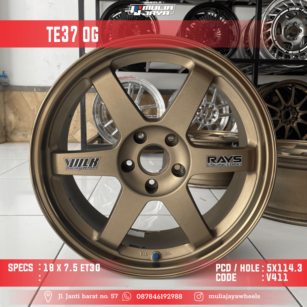 VELG TE37 RING 18 R 18 OG