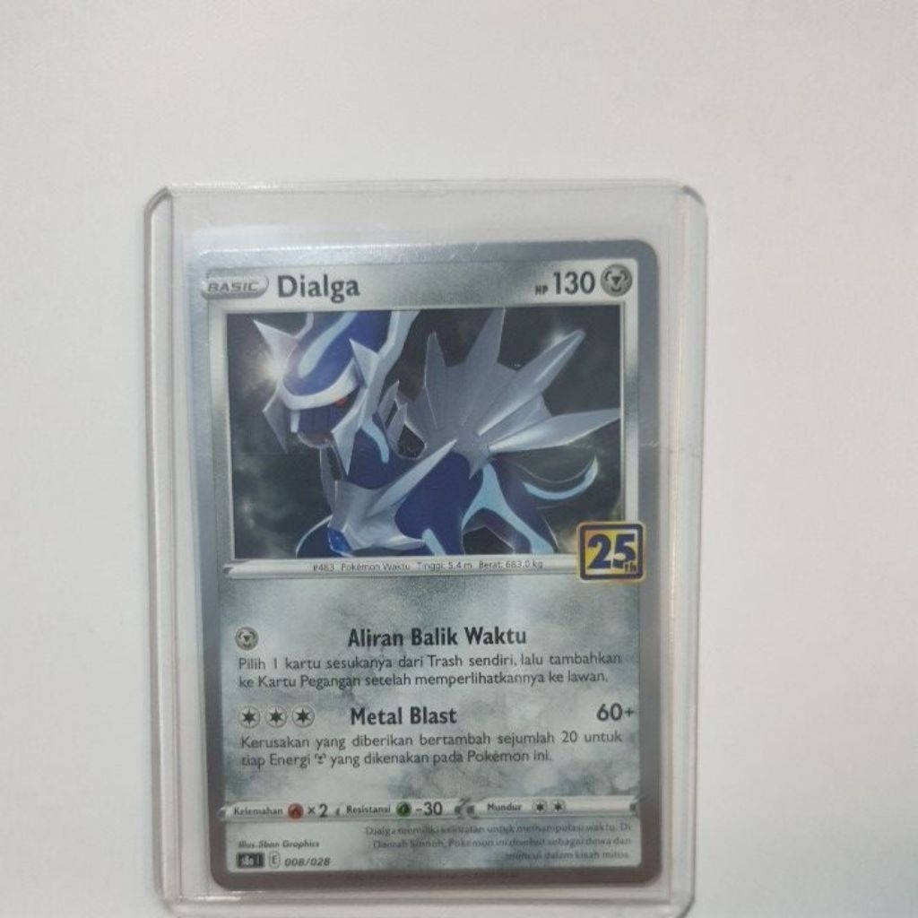 Dialga 25th TCG POKEMON / KARTU POKEMON BAHASA INDONESIA