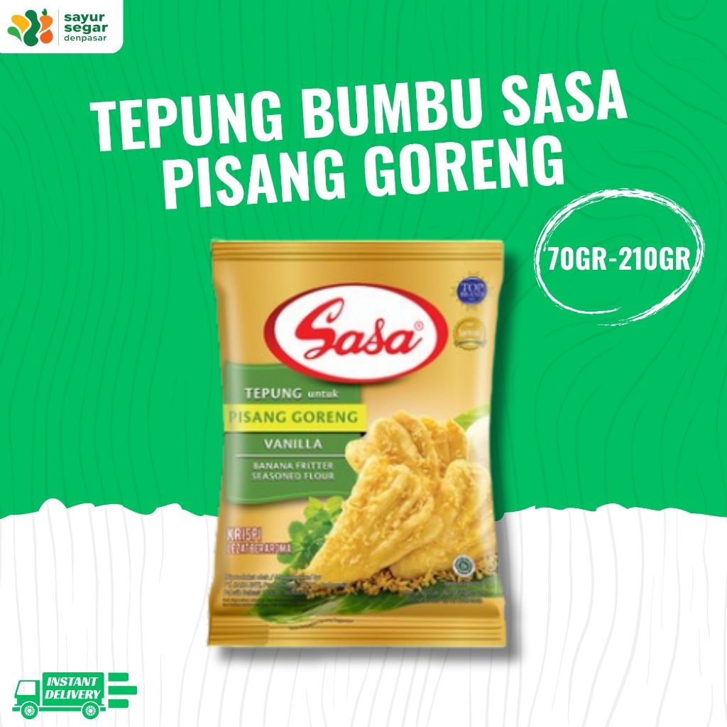 

Tepung Bumbu Sasa Serbaguna Pisang Goreng 70gr - 210gr - Sayur Segar Denpasar