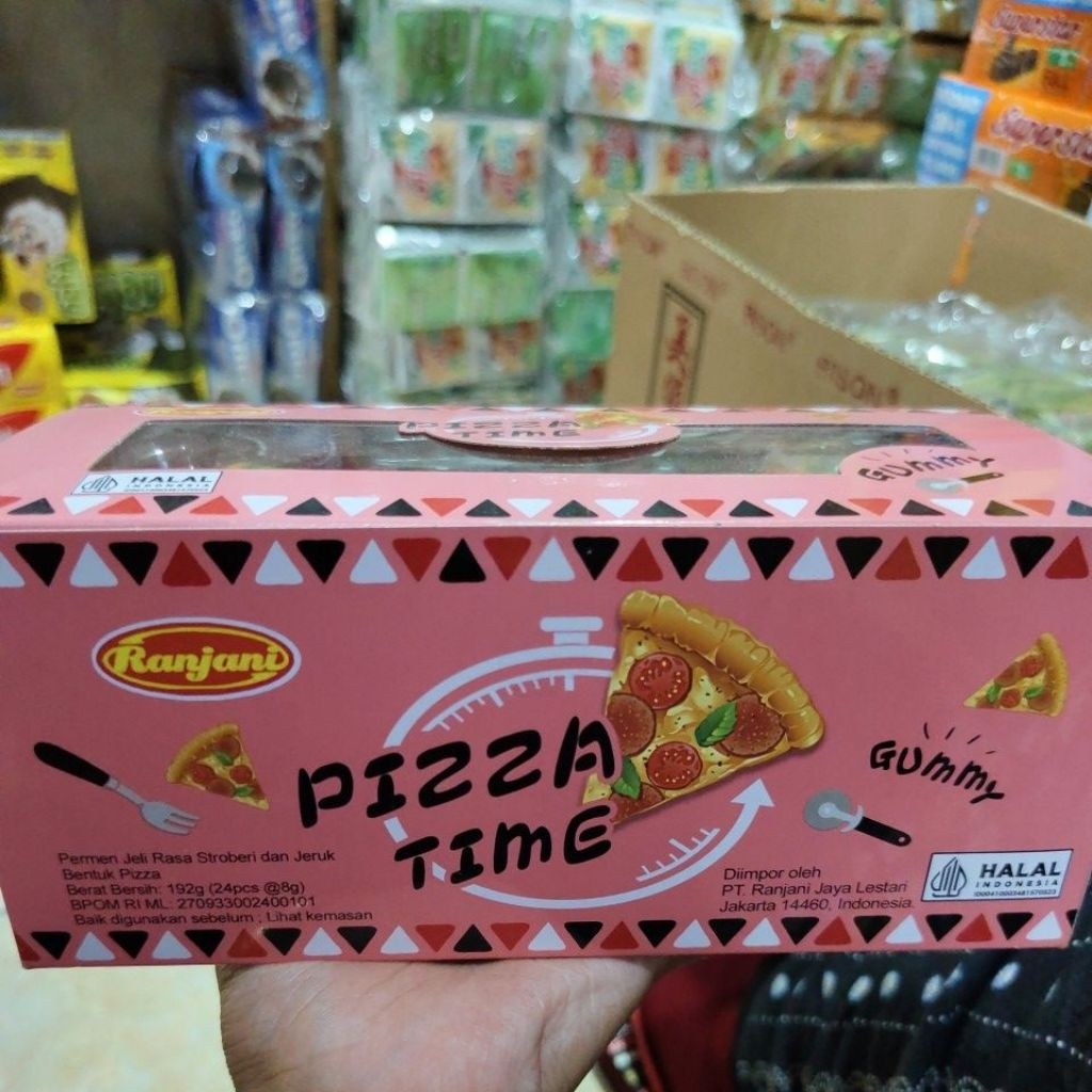 

PIZZA TIME GUMMY 1SI 24 PCS