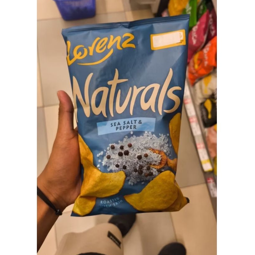 

Lorenz naturals salt and paper keripik salt paper pcs