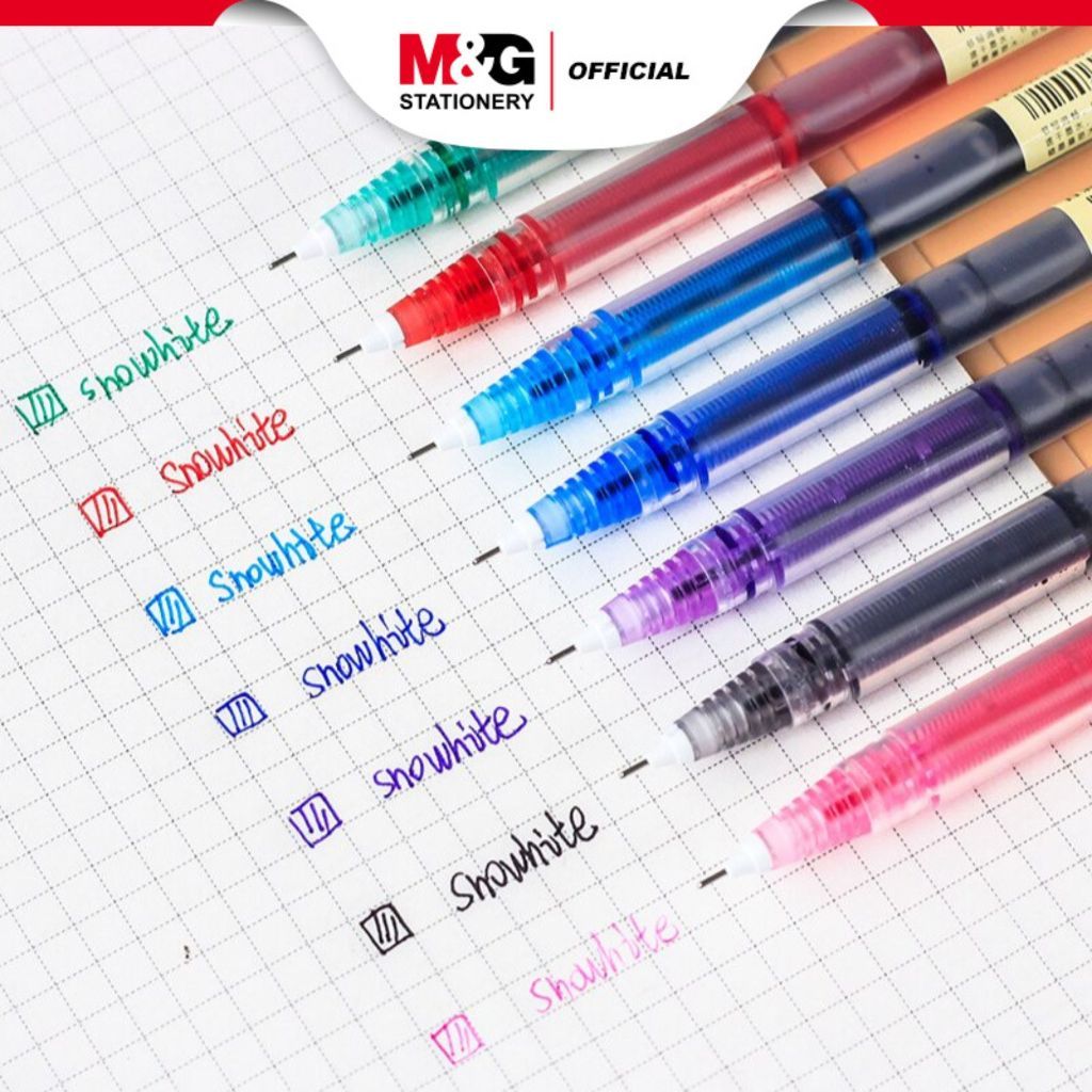 

Pulpen Roller Set 8 Warna Pulpen Warna Roller Ballpaint M&G ARPM2075
