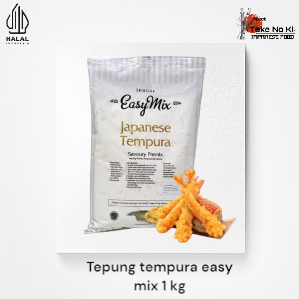 

TEPUNG TEMPURA EASY MIX | TEPUNG TERIGU JEPANG
