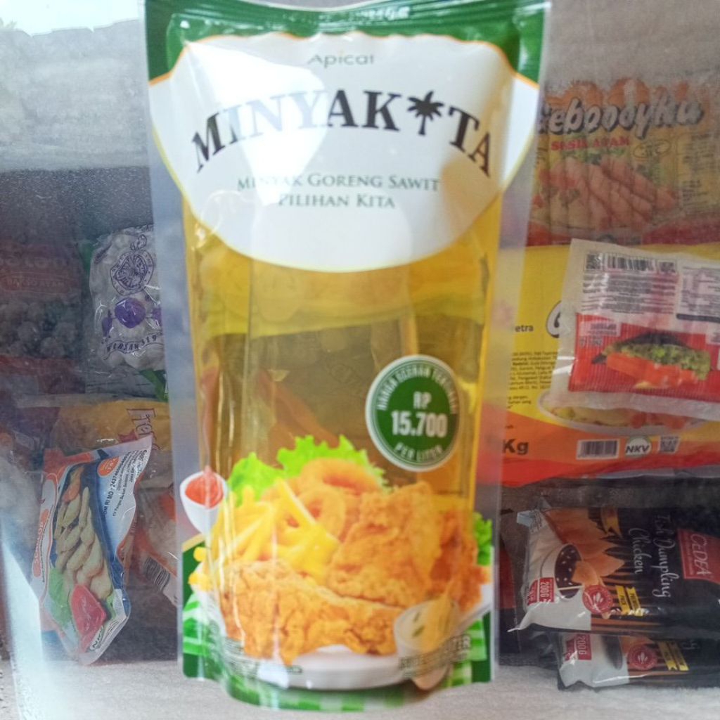 

Minyak Goreng Apical Kemasan Pouch Isi 1 Liter