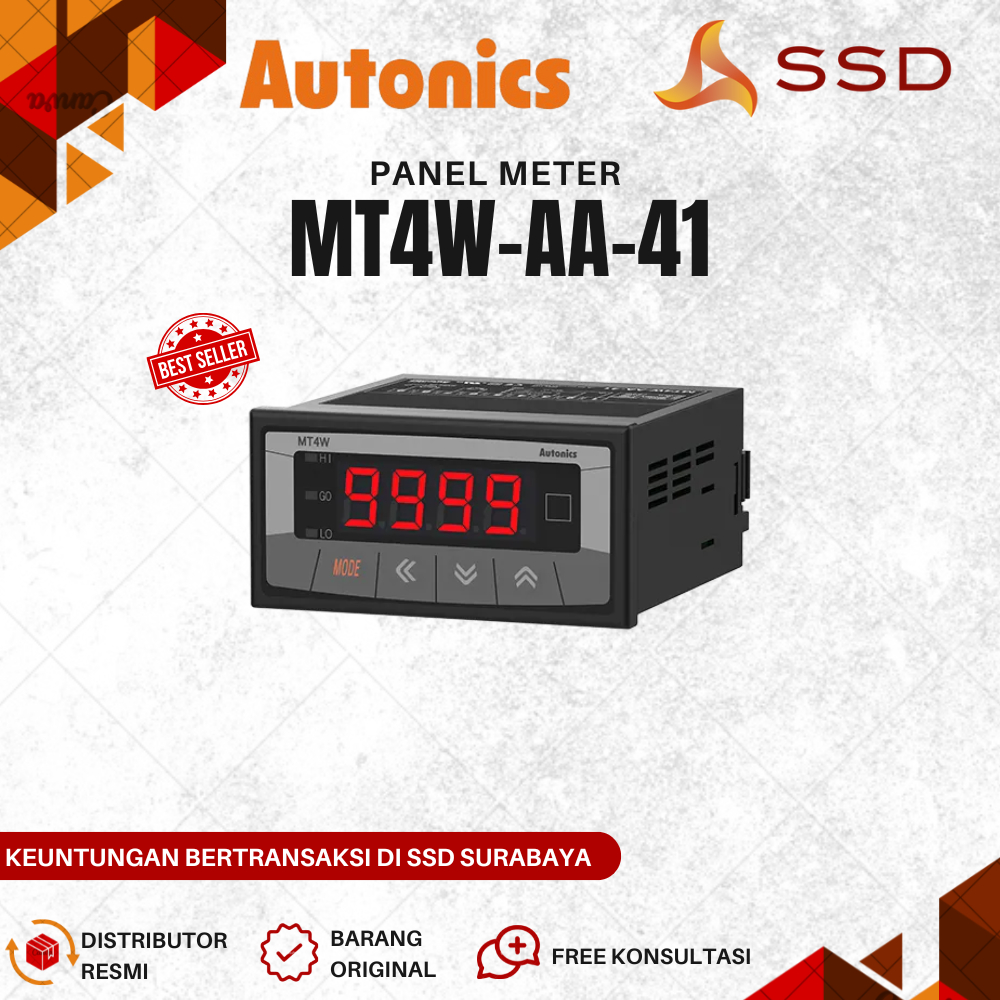 Panel Meter Autonics MT4W-AA-41