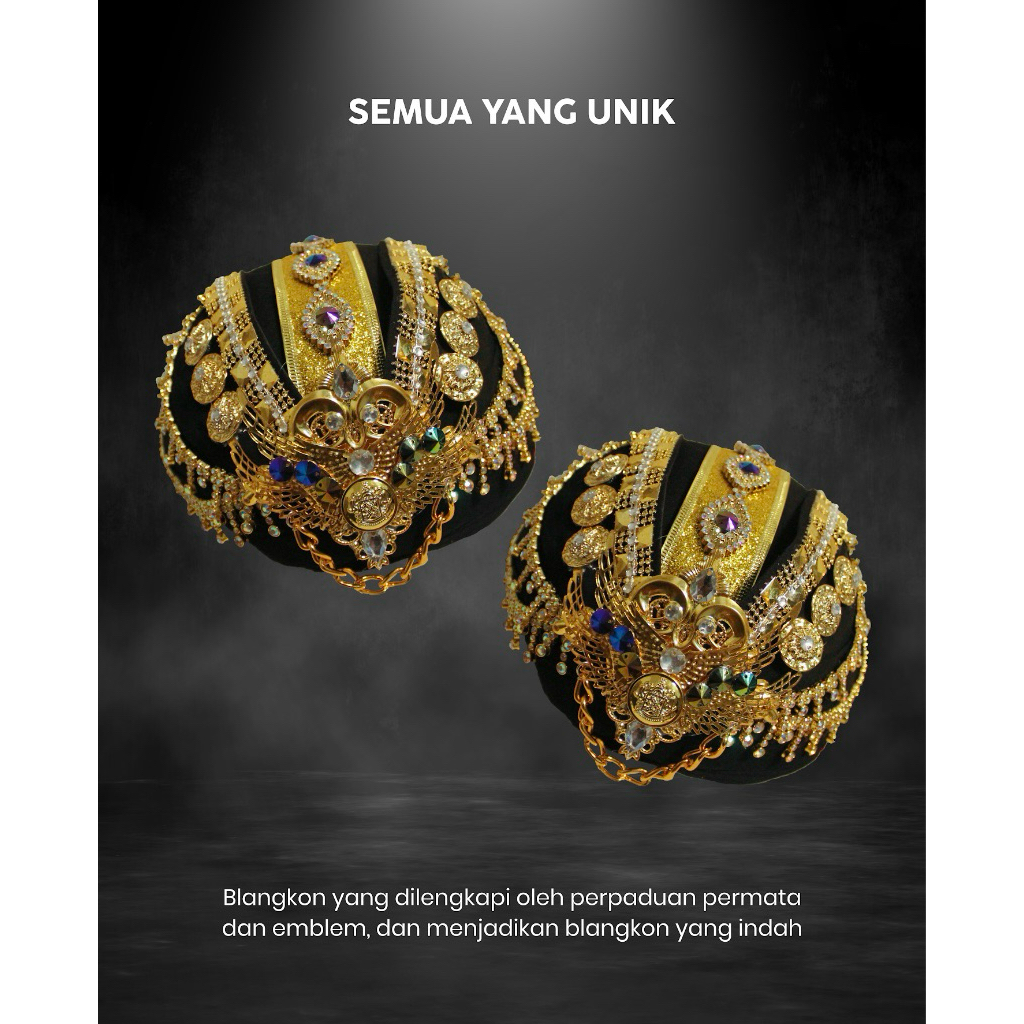 blangkon emas emas paskibra