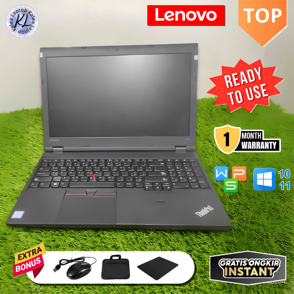 Laptop Lenovo ThinkPad L560 T550 T530 T560 E560 Core i5 GEN 6 SUPER MURAH MULUS-Layar 15inch