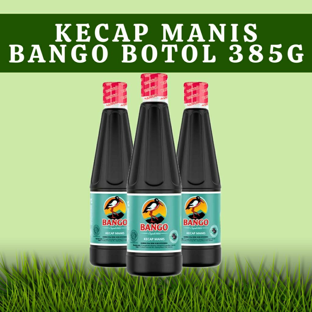 

Kecap Manis Bangi Botol 385g