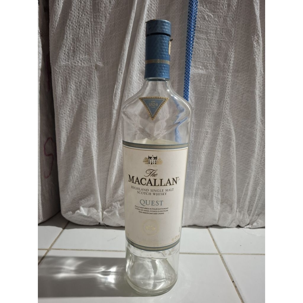 botol bekas macallan no box