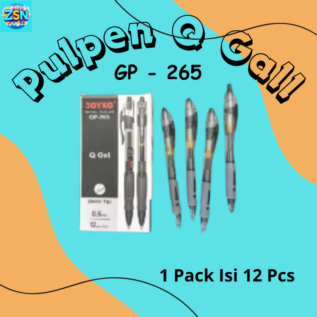 

Pulpen Joyko 1 Pack Bolpoin 1 Pack Joyko Bulpen Joyko Gp 265 Q Gel Ukuran 0.5 Mm Isi 12 Bolpen