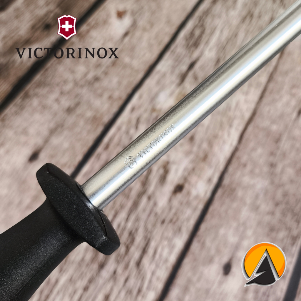 Honing steel pengasah pisau halus victorinox original swiss 30 cm 7.8517