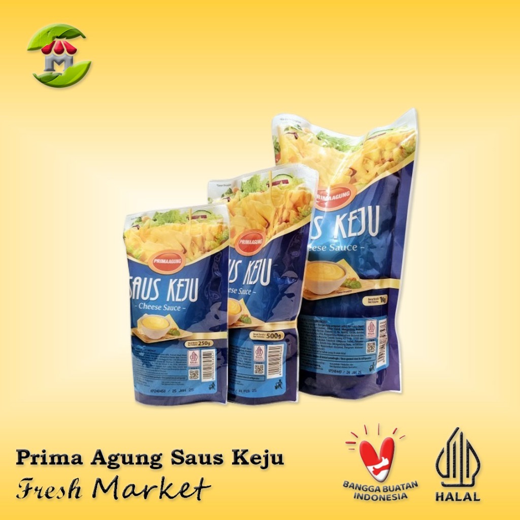 

[JAKBAR] Prima Agung Saus Keju 1kg