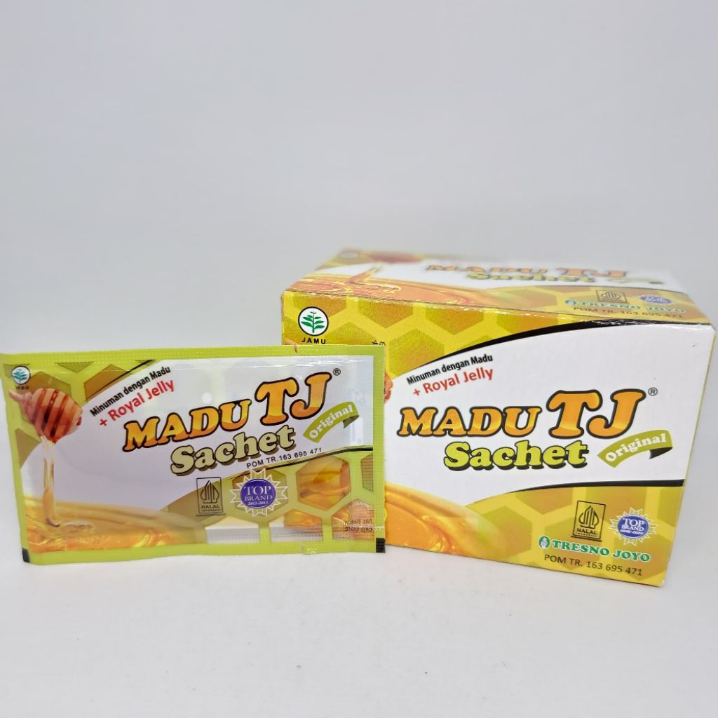 

MADU TJ SACHET ORIGINAL / PLUS ROYAL JELLY / SATUAN
